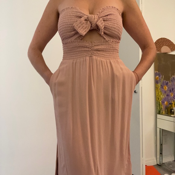 NWT strapless Reformation Dress - Picture 7 of 12